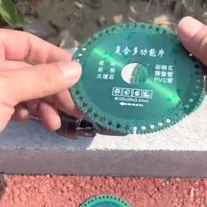 6-in-1 Cutting Saw Blade: Marble, Steel Tile, Metal Angle Grinder, Brazing, Dry Slicing