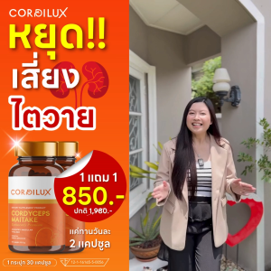 🔥ของแท้ 💯! อาหารเสริมสำหรับคนที่ไตเสื่อม ไตวาย คืนค่าไตและระบบหลอดเลือดด้วยเห็ดญี่ปุ่น คอดิลักซ์
