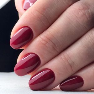 Bộ Móng Tay Giả ARTAUG 24 Chiếc Hình Vuông Ngắn Màu Đỏ Rượu Vang Dán Liền Phủ Kín Dành Cho Mùa Hè Giáng Sinh Ngày Của Mẹ Kiểu Y2K Lấp Lánh Làm Thủ Công