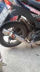 Knalpot Mio Sporty Drag 130cc Roadrace 155cc Beat Karbu 150cc Pro Racing Vario 125 150 Led New Samlong Beat Fi Scoppy Mio Smile M3 J Xride Gt115 Beat Deluxe Non Cobra Vario 110 Karbu Vario 125 Techno Suara Bass Gahar Ngeker