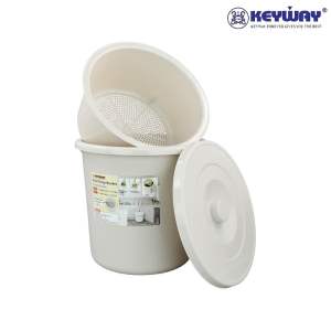 ถังพลาสติกแยกเศษอาหาร KEYWAY เกรดA ใช้สำหรับดักเศษอาหาร รุ่น  D-12