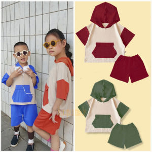 {\n \"article\": \" Stelan Baju Kaos Anak Laki-Laki dan Perempuan: Desain Retro Oversized Hoodie Kombinasi & Playset Anak 1-6 Tahun