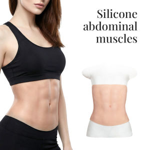 KOOMIHO Realistic Silicone Muscle Suit For Men Strong Figure Fake Abdominal Muscle Vest Line Soft Silicone Body Shaper Cosplay C
