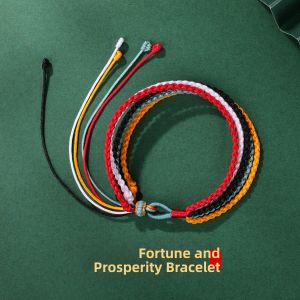 Handcrafted Five-Color Rope Bracelet