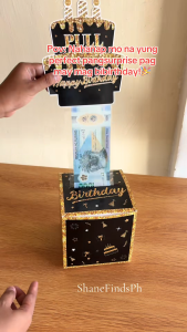 30 PCS Cash Pull-Out Box with Secure Money Clip For Birthday Gift Surprise Gift
