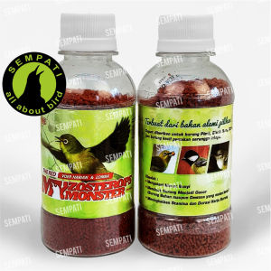 SEMPATI FREE GANTUNGAN BUAH Voer Pur The Red Zomo Voer Burung Pleci My Zoosterops Monster My Zoo Strerops Myezoostrerops My zosterops Monster Pakan Harian Makanan Lomba Pleci Gelatik Batu Glatik Batu Ciblek