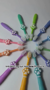 [VINS SHOP1] 1 SET ISI 6 PCS Sikat Gigi Anak Extra Soft Tavel Toothbrush Double Care Sikat Gigi Halus & Lembut Karakter Beruang Import Murah