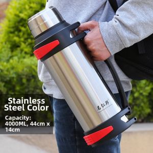 Large Capacity 304 Stainless Steel Thermos 1L-5.2L