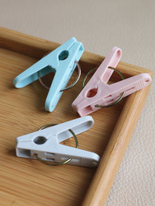 Anti-Wind Plastic Clothespins Small Size Non-Slip Towel Clips Mosquito Net Fixing Clips Durable Laundry Air-Drying Clips