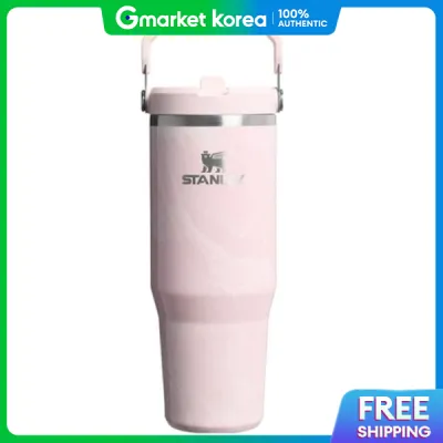 Bình giữ nhiệt Stanley Iceflow 887ml màu Hồng Amethyst có ống hút