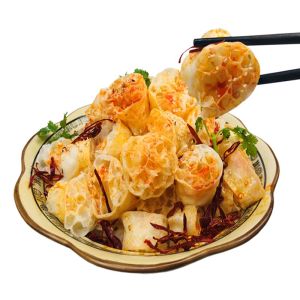 Dried Gluten Noodle Lotus Rings Super Sauce Absorb Cold Salad Hot Pot Vegan Ingredients