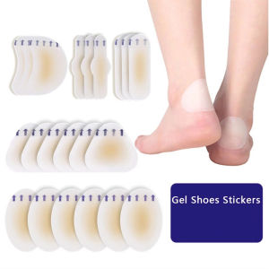 1 Piece Anti-abrasion Feet Gel Heel Protector Shoes Stickers Hydrocolloid Patch Blister Pain Relief Protector Bunion Corrector Callus Remover Foot Care