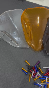 Paket Visor Aerox Standar Plus Baut Visor Windshield PNP Motor Aerox Alpha Aerox Old New