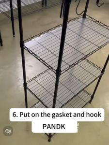 3/4/5 Tier Home kitchen Storage Rack Rak Besi Bertingkat Rak Dapur 铁架/置物架 Value Rack Rak Besi Storage Rack