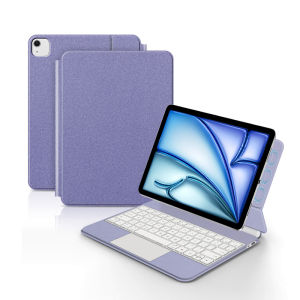 AJIUYU | Smart Keyboard For iPad Air 11 Inch M4 M3 M2 4th 5th Generation 10.9" Case For iPad Pro 11 1/2/3/4th Multi-touch Magic Keyboard