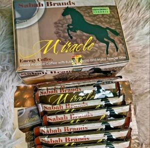 New Sabah Brands Miracle Energy Coffee Crafted in Malaysia - Coffee Product Origin Information Only Taffy