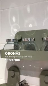 884 - Pengait 3 Gantungan Plastik Hisap - Triple Hook Suction Cup Obonas