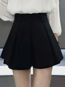 กระโปรงสั้นทรงเอสีดำ กระโปรงทรง a กระโปรงสั้นสำหรับผู้หญิง ฤดูร้อน กระโปรงทรงเอเอวสูง กระโปรงทรงเอทรงเอ กระโปรงทรงเอ กระโปรงทรงเอ