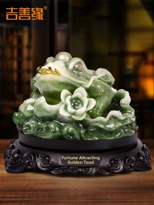 Ji Shanyuan | Lucky Toad Figurine Large
