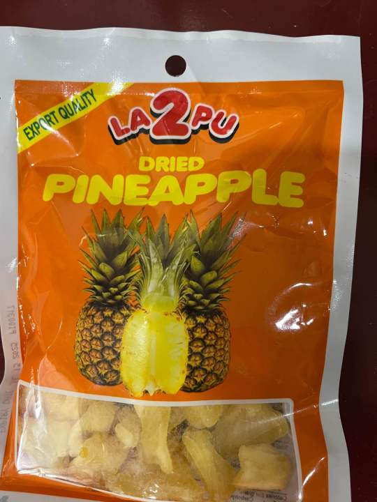 Dried Pineapple Bukidnon Dole Bacolod Cebu Sourced Ripe Sweet Tasty