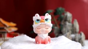 Quà tặng sưu tầm phụ kiện trang trí đồ chơi relax blind box hộp mù ngẫu nhiên mang may mắn mini cute Thụy Thú May Mắn