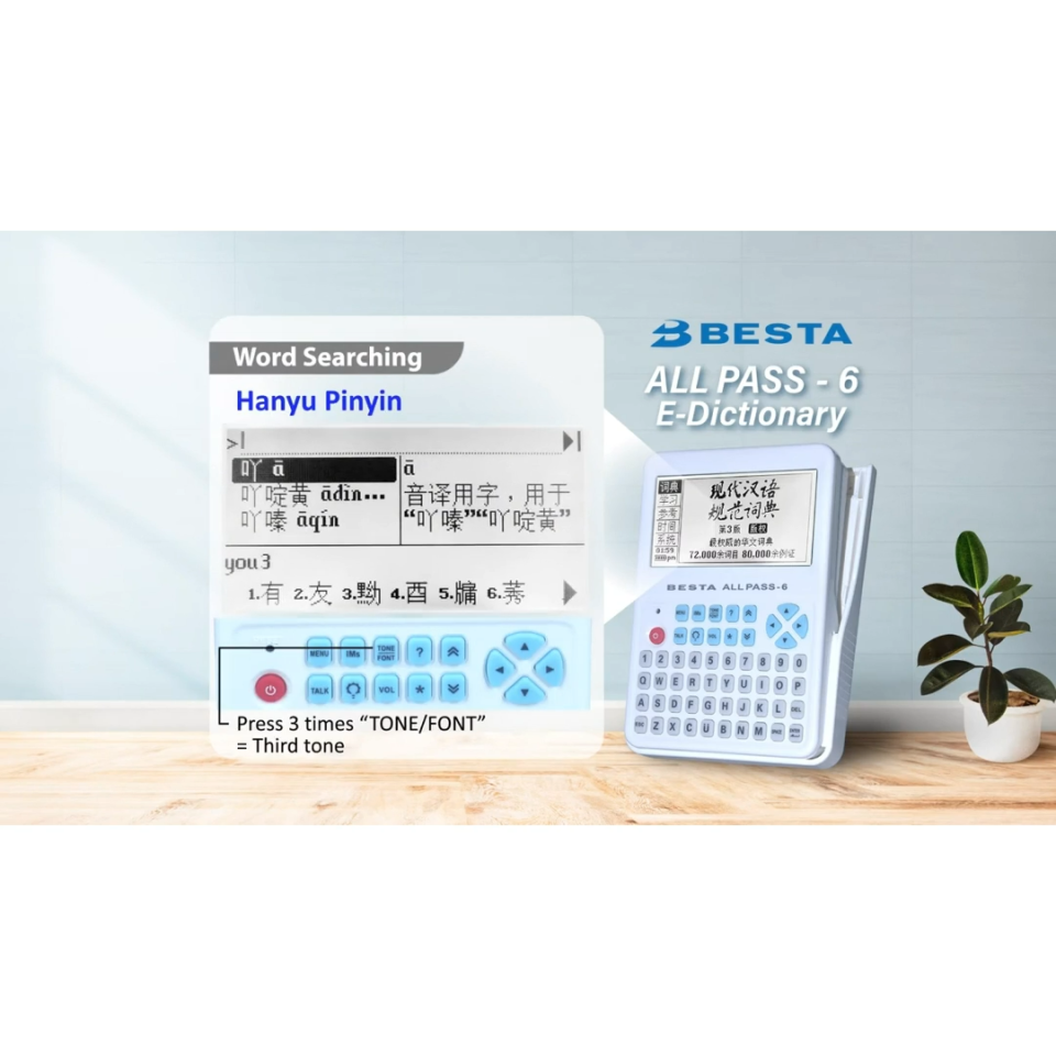 Besta All Pass 6 (E- Dictionary)