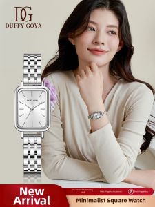DUFFY GOYA | Premium Luxurious Square Waterproof Women Watch