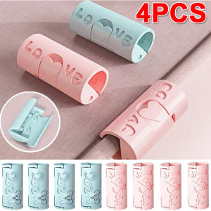 4PCS Bed Sheet Fixed Clips Non-slip Clamp Quilt Bed Cover Holder Curtain Blanket Buckles Grippers Fasteners Mattress Holder for Sheets Home