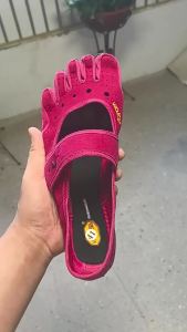 Womens FiveFingers Mary Jane Shoes Barefoot Minimalist Shoes for Yoga Pilates Dance Lightweight Non Slip Fitness Training Shoes