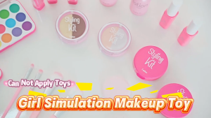 Play House Girl Simulation Accessories Lipstick Cosmetics Dress Up Makeup Toy Set Can Not Apply Toys