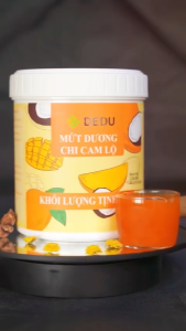 Mứt Dương Chi Cam Lộ DeDu 1kg Topping Mứt Trái Cây Tươi Pha Chế Đồ Uống Thơm Ngon