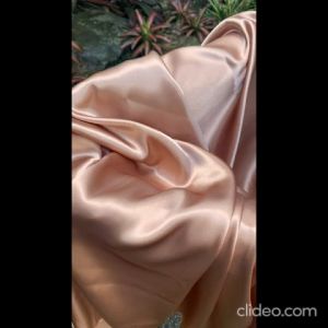 ½ Meter Kain Satin Charmuse Premium // Sateen Kilap PREMIUM