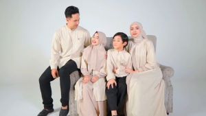 SARIMBIT RAYYA NIBRAS 2025 DAISY VANILA TERBARU GAMIS & KOKO KELUARGA KEKINIAN LEBARAN TERMURAH