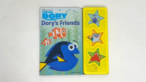 Disney Pixar Finding Dory With Friends Hardcover For Kids Sound Book