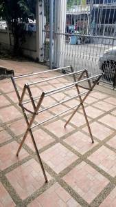 ราวตากผ้า ราวตากผ้าเช็ดตัวสแตนเลสพับได้ ราวตากผ้าขนหนู มีหลายขนาดให้เลือก