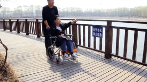 sharke Wheelchair For Adult Folded Wheelchair For Senior Sale Rubber Tire Lightweight Heavy Duty Travel