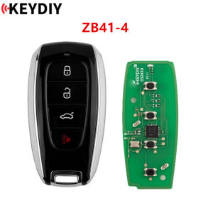 1/3/5PCS KEYDIY KD ZB41-4 Universal Smart Remote Key 3+1 Buttons Compatible with Subaru Type
