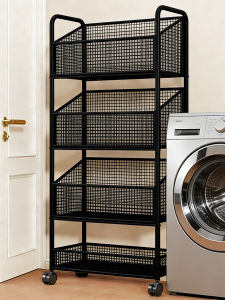 MUGG | Multi-level Rolling Storage Shelf Bathroom Organizer