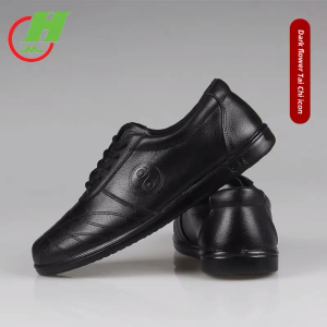 Red Cotton Tai Chi Shoes Soft Cowhide Sole Non-cow Tendon Base for Men and Women Ideal for Spring and Summer Authentic Leather Martial Arts Shoes for Practicing Tai Chi in Morning