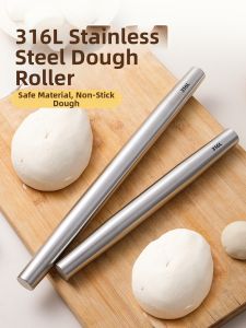 MRUN | Non-Stick 316L Food-Grade Stainless Steel Rolling Pin