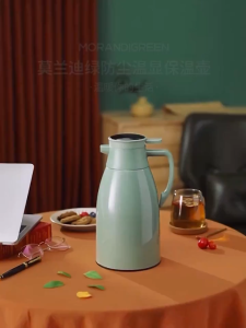 Thermos Jug With Temperature Display Thermal Flask Hot Water Kettle Large Capacity Vacuum Flask Home Kitchen Coffee Carafe Tea Pot保温壶
