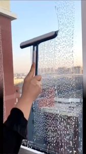 Silicone Window Cleaner Bathroom Mirror Shower Squeegee Spatula Car Glass Scraper Window Glass Wiper Household Cleaning Tools