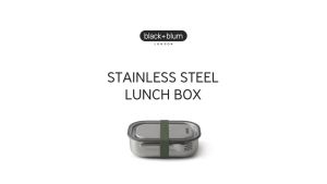 Black+Blum Stainless Steel Lunch Box Large 1L - ลูกบิ่งเสริมไฮไลท์ขนาดหนึ่ง 1 ลิตร