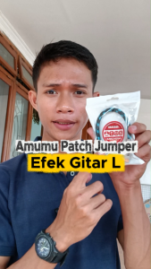 Amumu Kabel Patch Jumper Efek Gitar L-Jack Mono 6.35 mm