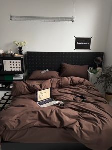 fitted bedsheet full cover single king queen 4 in 1 bedsheet quilt cover set comforter cover with pillow case bedsheet cadar yang dipasang sarung penuh single king queen 4 dalam 1 cadar sarung selimut set sarung comforter dengan sarung bantal cadar