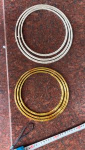 Bộ kiểng bằng đồng mạ bạc hầu đồng (3 cái)