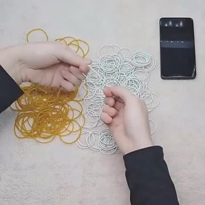 100 Chiếc Dây Cao Su Đàn Hồi Mạnh Mẽ 4Cm Chốt Cho Văn Phòng Tại Nhà Trường Học Đồ Dùng Văn Phòng Phẩm Độ Đàn Hồi Vòng Cao Su