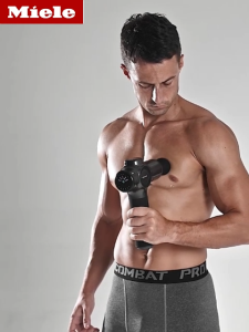 🚀พร้อมส่ง🚀 Miele ปืนนวด Massage Fascia Gun พร้อมหัวนวด 8 หัว พกพาสะดวก บรรเทาอาการปวดเมื่อยได้