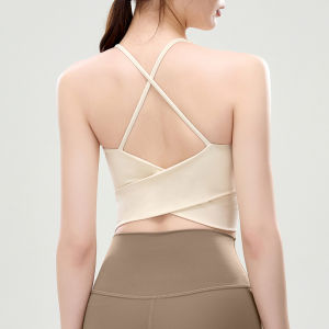 Yoga Cross-Back Integrated Fitness Suit