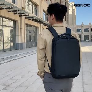 Balo Laptop Kiểu Dáng Ultra Slim Siêu Gọn Form Công Nghệ 3D Cứng Cáp Với Chất Liệu Microfiber Chống Nước Chống Xước